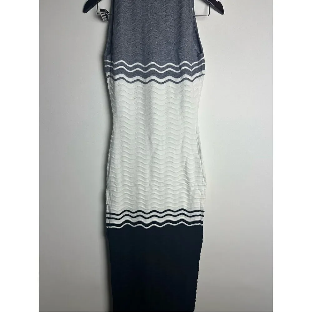 Sleeveless Sweater Maxi Dress